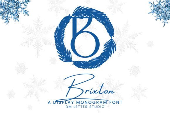Brixton Monogram: A Typeface for Boutique Branding