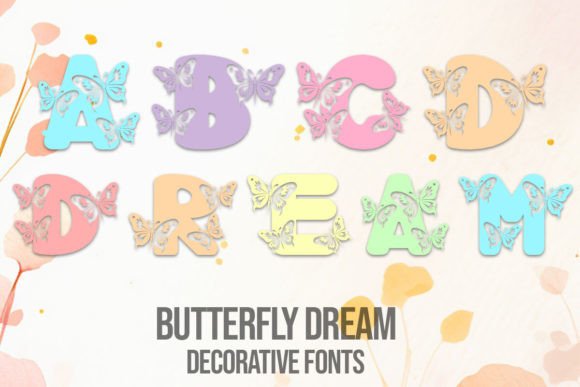 Butterfly Dream Font for Elegant Branding