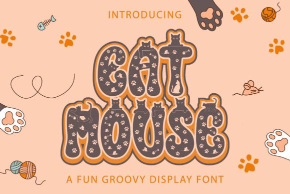 Cat Mouse: A Retro Display Font for Web Design