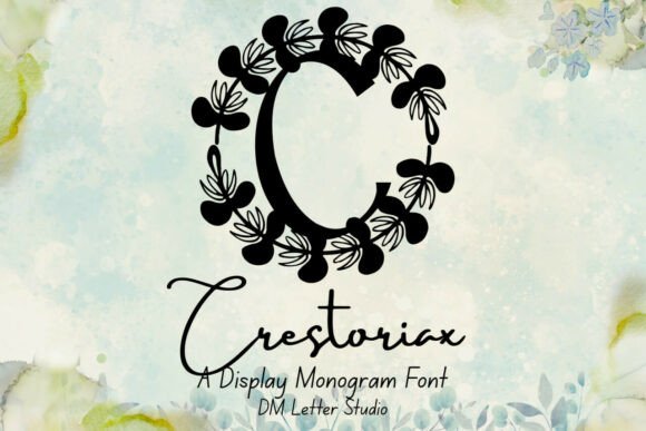 Crestoriax Monogram Typeface Review