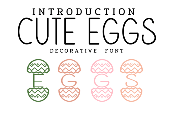 Cute Eggs Font for Small Business Branding