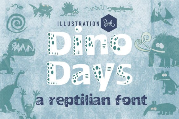 Dino Days Font for Playful Web Design