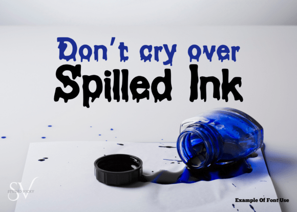 Dripping Wet: A Bold Typeface for Spooky Campaigns
