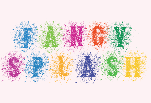 Fancy Splash Typeface for Modern Branding