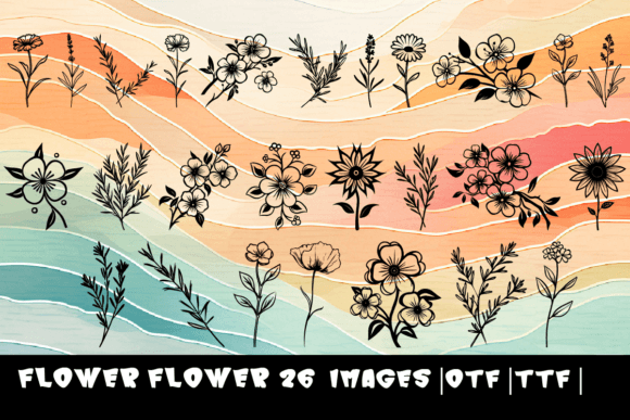 Flower Flower Typeface for Scroll-Stopping Visuals
