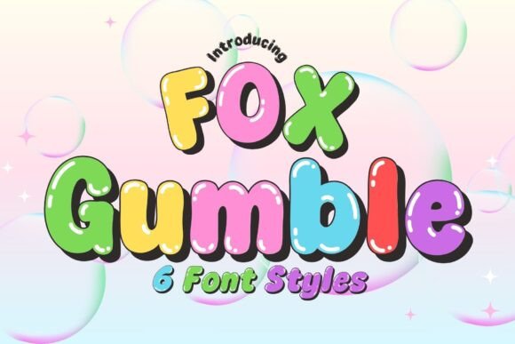 Fox Gumble: A Playful Typeface for Small Business Branding