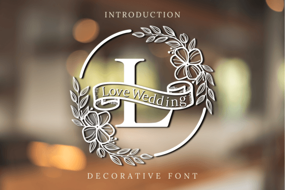 Love Wedding Font for Elegant Editorial Design