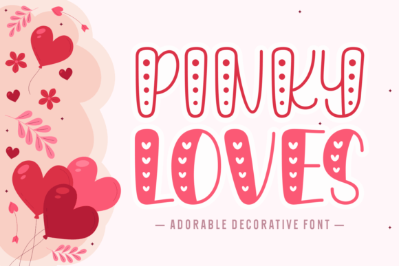 Pinky Loves: A Charming Handwritten Font for Branding