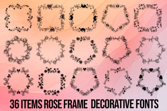 Rose Frame Typeface for Elegant Branding