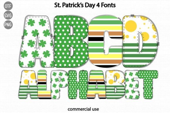St. Patrick s Day Font for Editorial Design