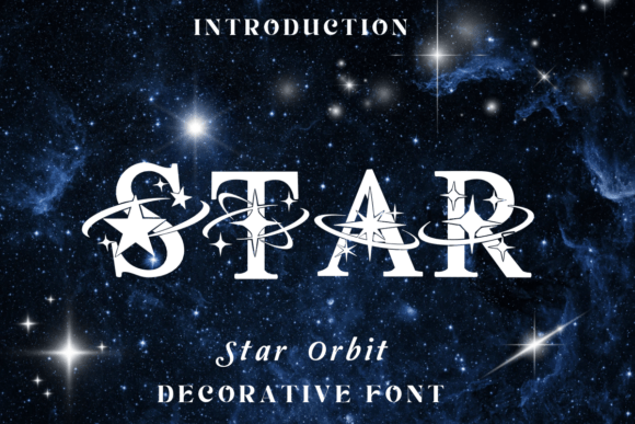Star Orbit Typeface for Modern Branding