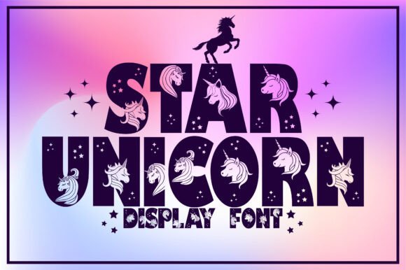 Star Unicorn Font: A Playful Decorative Download