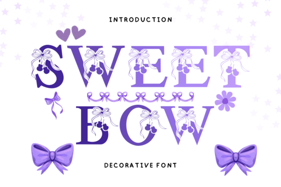 Sweet Bow Typeface for Campaign Clarity
