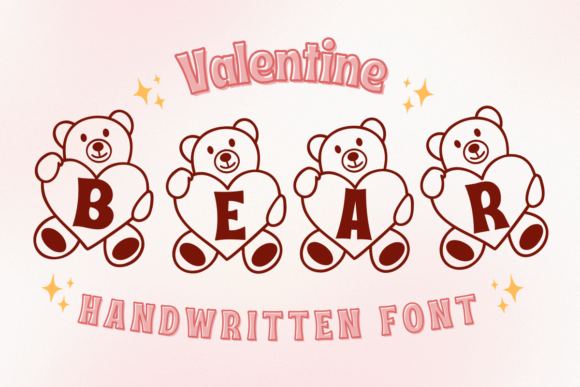 Valentine Bear Font: A Playful Typeface for Campaigns