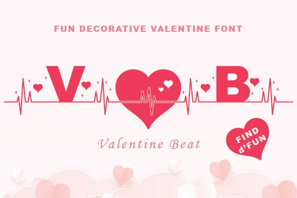 Valentine Beat Typeface for Editorial Design