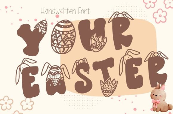 Your Easter Typeface for Editorial Design
